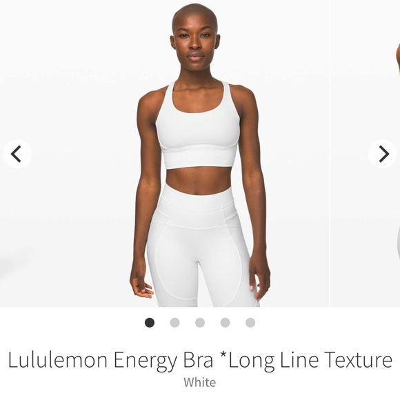 Lululemon Energy Bra *Long Line Texture - Picture 1 of 7